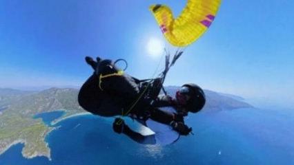 Muğla'da 'paraşütçü düştü' ihbarı! Evinde bulundu