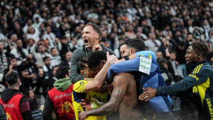 Fenerbahçe'nin yıldızından Beşiktaş taraftarına olay hareket