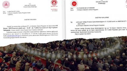 Kocaeli Valiliği&rsquo;nin 10 Kasım&rsquo;da 'Atat&uuml;rk'e mevlid' dayatmasına tepki