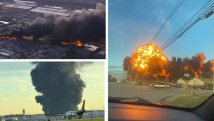 ABD’de UPS kargo uçağı düştü!