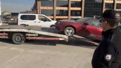 Ankara’da hurda araç temizliği: Çok sayıda araç trafikten men edildi!