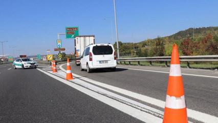 Ara tatilde yola çıkacaklara uyarı: Anadolu Otoyolu’nda 3 ayrı noktada çalışma! 