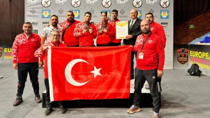 Avrupa'da Türk rüzgarı: Milli sporcular 49 madalya kazandı