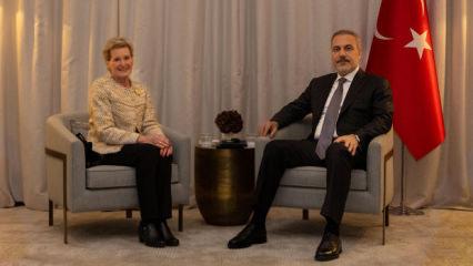 Bakan Fidan, 'Finlandiya İslam Cemaati' temsilcilerini kabul etti