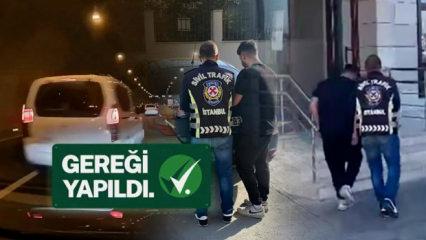 Bakan Yerlikaya duyurdu: Makas atan sürücünün aracına 60 gün trafikten men