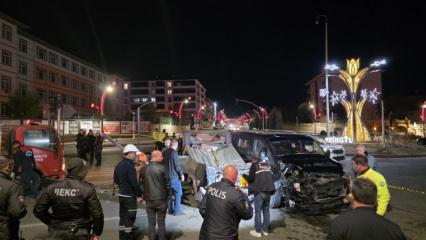 Bingöl'de trafik kazasında 4 kişi yaralandı