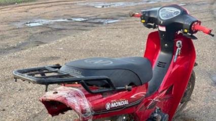 Ehliyetsiz ve plakasız motosiklet sürücüsüne 48 bin lira ceza