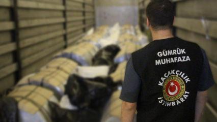 Gümrük Muhafaza'dan kaçakçılara dev operasyon: 51 milyon makaron yakalandı