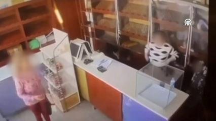 Ekmek fırınına son sürat daldı! Feci kaza böyle görüntülendi