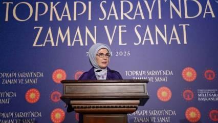 Emine Erdoğan'dan Topkapı Sarayı Saat Müzesi'nin açılışıyla ilgili paylaşım