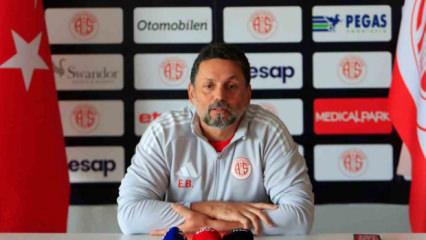 Erol Bulut, Beşiktaş'a karşı ilk peşinde