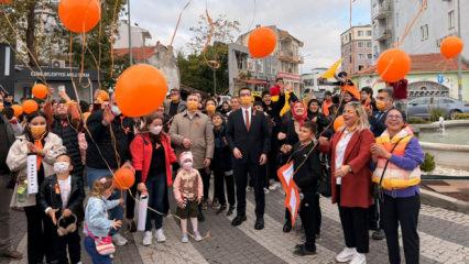 Ezine'de 'Lösemili Çocuklar Haftası' etkinlikleriyle farkındalık oluşturuldu