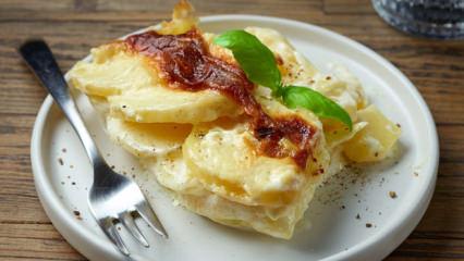 Fırında kaşarlı patates graten tarifi: Az malzemeyle şahane lezzet!