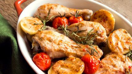 Fırında sebzeli tavuk tarifi: Pratik, doyurucu ve lezzetli!
