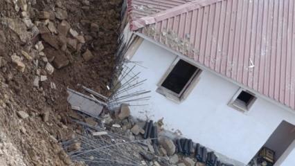 Kahramanmaraş'ta toprak kayması: 6 ev zarar gördü