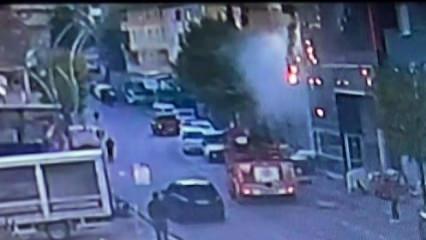 Kocaeli'de 6 kişiye mezar olan tesisteki yangının ilk anları kamerada