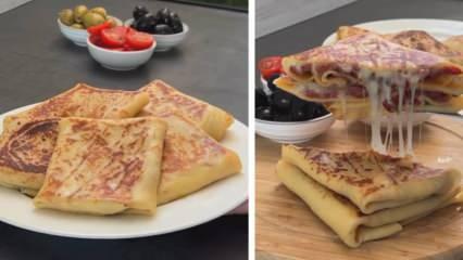 Krep börek tarifiyle kahvaltınızı şımartın!