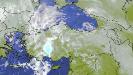 Meteoroloji'den kuvvetli yağış uyarısı! Yeni harita yayımlandı