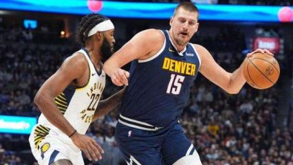 NBA'de Jokic "triple-double" yaptı! Nuggets seriye bağladı