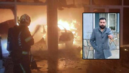 Oto galeriyi kundakladı! Sebebi ortaya &ccedil;ıktı