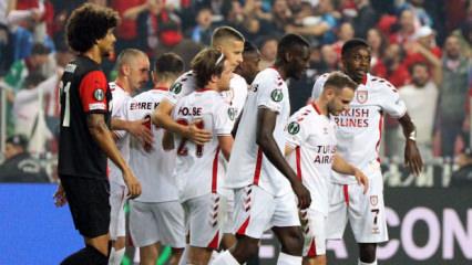 Samsunspor Avrupa'da destan yazıyor! 3 hafta sonunda liderlik koltuğunda