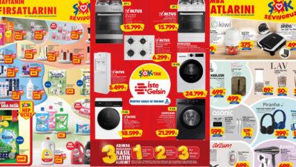 ŞOK 05-11 Kasım aktüel ürünleri: Çamaşır kurutma makinesi, QLed Google TV, Kablosuz dik süpürge...