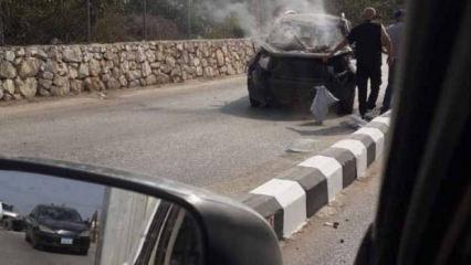 Tel Aviv'den Lübnan saldırısı! Araç İHA ile hedef alındı!