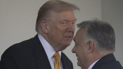 Trump, Macaristan Başbakanı Viktor Orban ile görüştü