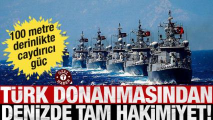 Türk donanması gücünü gösterdi! Milli mayın ilk kez denendi