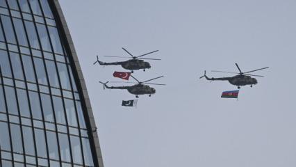 Türk Hava Kuvvetlerine bağlı F-16'lar Azerbaycan'da havalandı