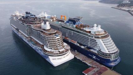 Türk limanlarına gelen kruvaziyer yolcu sayısı rekor kırdı!