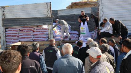 Konya Büyükşehir'den çiftçiye kuraklığa dayanıklı tohum desteği 