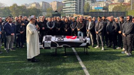 Vefat eden Beşiktaş'ın altyapı teknik sorumlusu Hikmet Çapanoğlu için tören düzenlendi