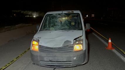 Yaşlı adam feci kazada hayatını kaybetti