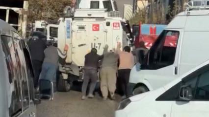 Yüksekova'daki o anlar sosyal medyada gündem oldu