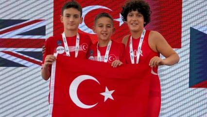 13 yaşındaki Türk sporcu Avrupa şampiyonu oldu: Tam 8 madalya kazandı