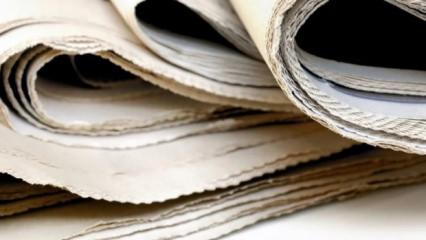 15 Kasım Cumartesi 2025 Gazete Manşetleri