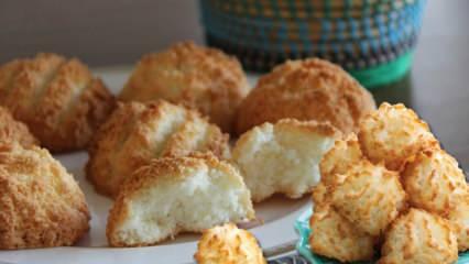 3 malzemeli en basit Hindistan cevizli kurabiye: Coco kurabiye tarifi