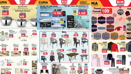 BİM AKTÜEL ÜRÜNLER KATALOĞU 14 KASIM | Akıllı televizyon, Süpürge, Temizlik seti...