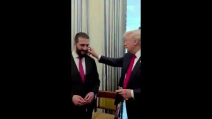 Donald Trump, Ahmed Şara'ya parfüm hediye etti!