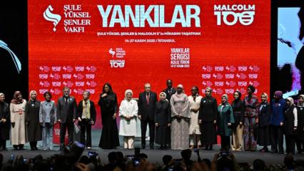 Emine Erdoğan'dan "Yankılar" sergisinin a&ccedil;ılış programına ilişkin paylaşım