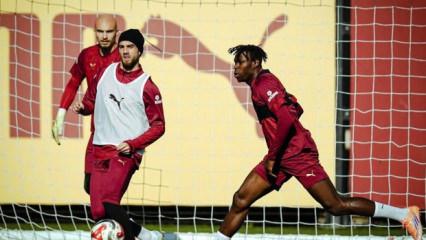Galatasaray, Gençlerbirliği maçı hazırlıklarını sürdürdü