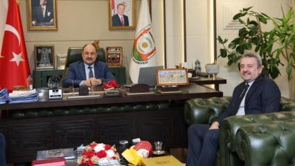 Galatasaray'dan Mehmet Kasım Gülpınar'a ziyaret