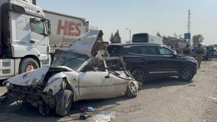 Hatay’da kamyon dehşeti: Kırmızı ışıkta bekleyen 6 araca çarptı, yaralılar var