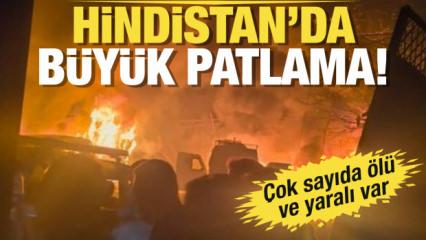 Hindistan'da kırmızı alarm! Karakolda patlama oldu! 