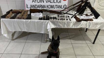 Jandarmadan kaçak silah atölyesine operasyon