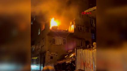   Kağıthane'de meydana gelen doğalgaz patlaması mahalleyi savaş alanına çevirdi! 