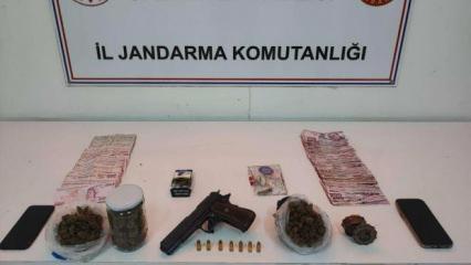 Kesinleşmiş 16 yıl cezayla aranan uyuşturucu taciri yakalandı