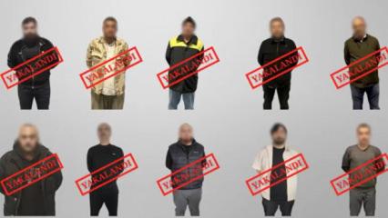 Kırmızı bültenle aranıyorlardı: Dört ülkede nefes kesen operasyon!