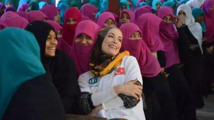 Gamze Özçelik son hareketiyle takdir topladı